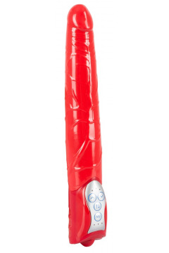 Naturvibrator „Red Push“, 27,5 cm, mit Stoßfunktion