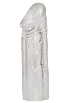 Penishülle „Mega Dick Sleeve“, 19 cm, mit markanter Äderung