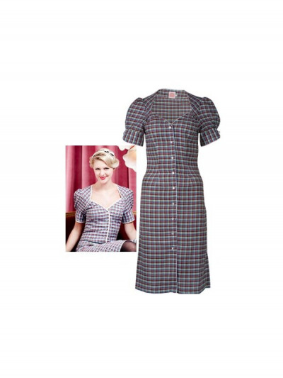 Vintage Vixen Checkered Dress