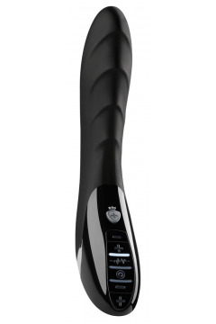 Vibrator „Sizzling Simon“, 27 cm, mit Reizstrom