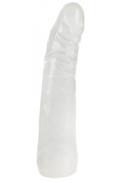 Naturdildo, 21 cm, transparent