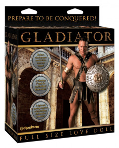 Liebespuppe „Gladiator Love Doll“, mit vibrierender Zunge