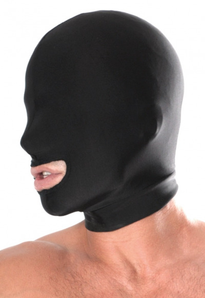 Kopfbedeckung aus hochwertigem Spandex mit freiem Mund