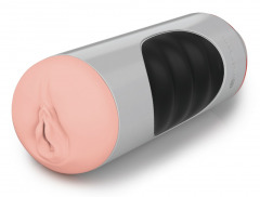 Masturbator „Mega Grip Vibrating Stroker Pussy“, mit Vibration