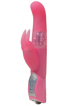 Rabbitvibrator „Pearl Vibrator“ mit rotierenden Massageperlen