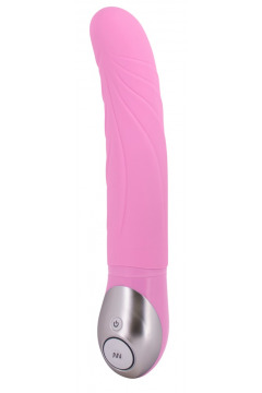 Vibrator „Vibe Therapy Sutra“ mit superleiser Vibration und gerilltem Schaft, 23,5 cm