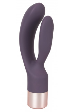 Rabbitvibrator „Elegant Series Double Vibe“, 15,2 cm