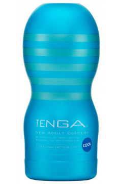 Masturbator „Original Vacuum Cup Cool” mit Saugeffekt, intensive Massagestruktur