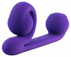 Vibrator „Snail Vibe“ mit 2 Motoren, jeweils 5 Vibrationsmodi + 5 Geschwindigkeiten