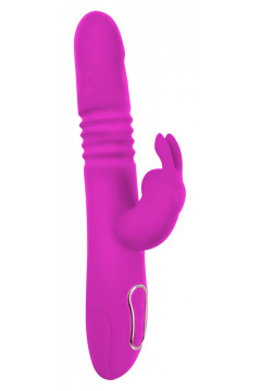 Rabbitvibrator „Thrusting Pearl“ mit Stoßfunktion und Rotation