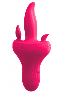 Vibrator „holey trinity“, mit drei Zungen