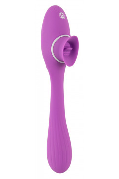 Rabbitvibrator „2 Function Bendable Vibe“ mit stark biegsamem Schaft