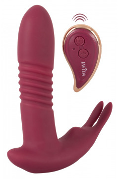 „RC Hands-free 3 Function Vibrator“ mit Rotation, Stoßfunktion und Vibration