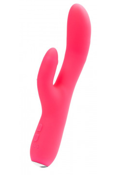 Rabbitvibrator „Rockie Rechargeable Dual Vibe”, 22 cm