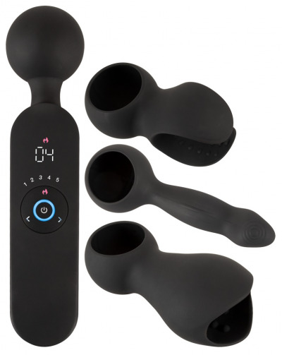 Exquisite pleasure wand with versatile attachments