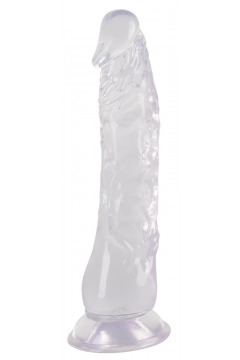 Naturdildo „Big Crystal Dildo“ mit Saugfuß