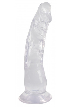 Naturdildo „Crystal Dildo“ mit Saugfuß