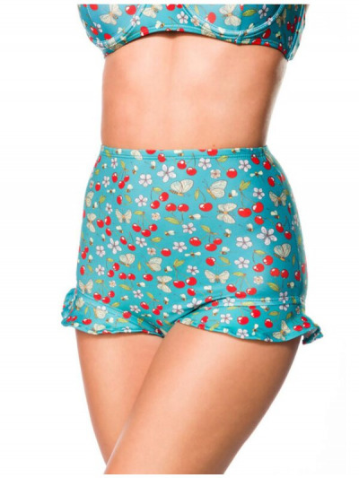 Emerald Enchantment Highwaist Bikini Bottom