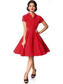 Retro Swingkleid Rot