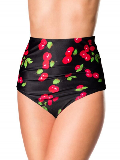 Retro-Chic Badehose mit Frucht-Print