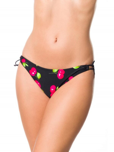 Cherry Noir Retro Badeslip