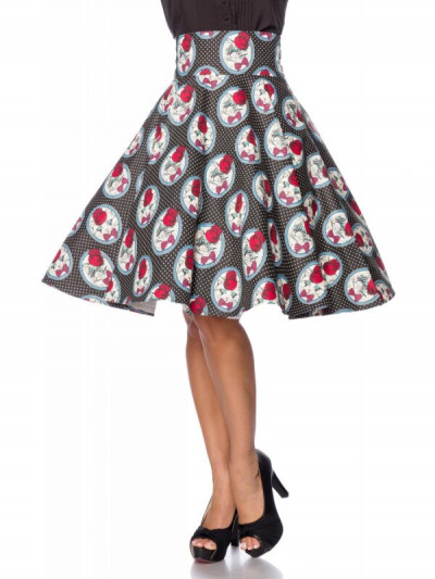 Feline Flair Circle Skirt