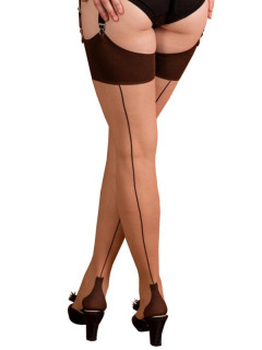 Nahtnylons Cuban-Heel Coffee