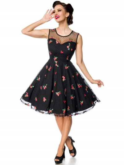 Blütenzauber-Kleid im Vintage-Stil